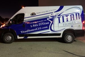 commercial wrapped vehicle