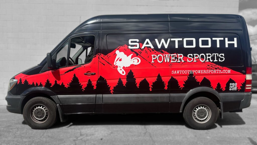 Commercial Van Wrapping Service in Idaho Wrap Work Ink