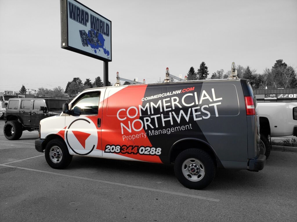 Commercial Vehicle Wrap in Garden City ID