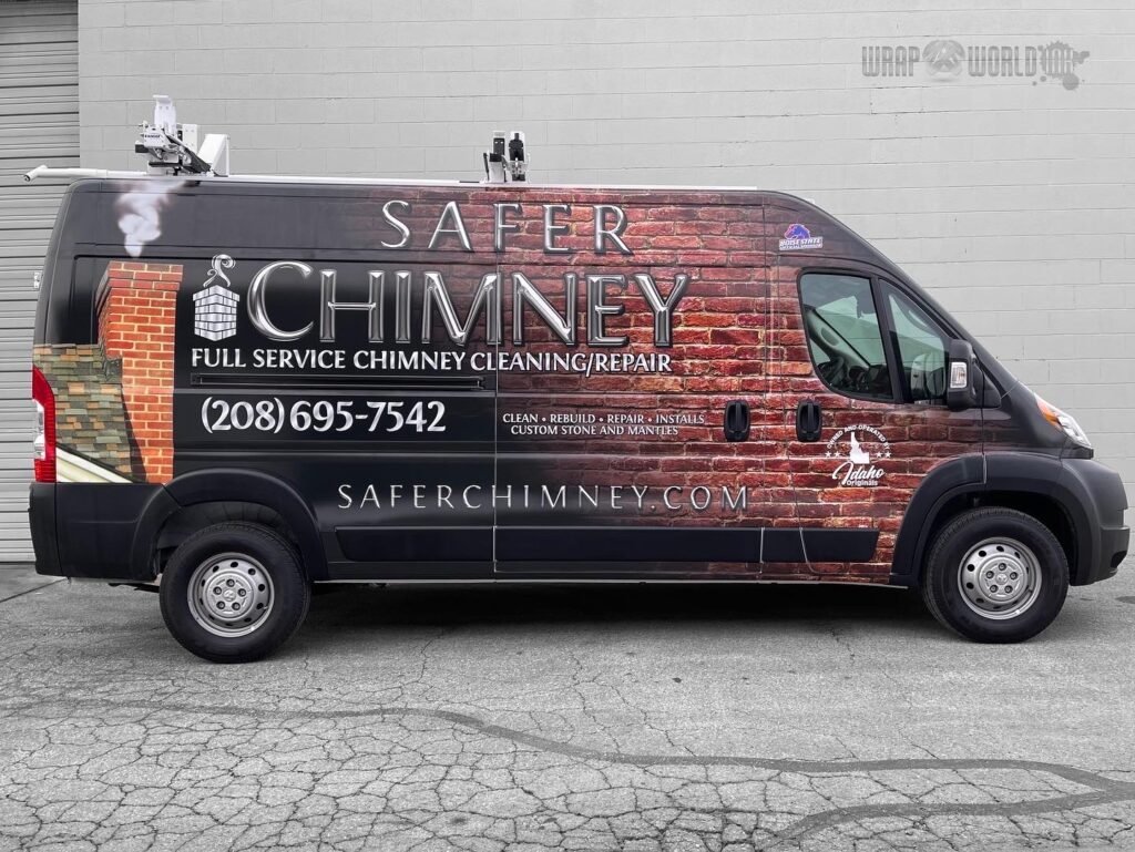 Fleet Vehicle Wrap in Garden City ID By Wrap World Ink