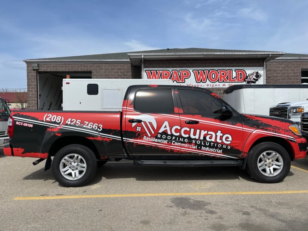 Vehicle Wrap in Garden City, ID