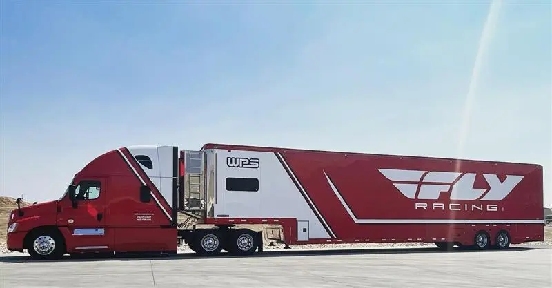 Commercial Truck Fleet Wrap Service